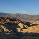 A view from Zabriskie Point of the Death Valley Desert in California.